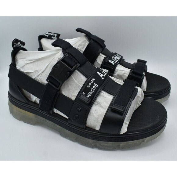 Dr Martens Mens Size 13 Pearson Webbing Black Sport Sandals Shoes main image 5
